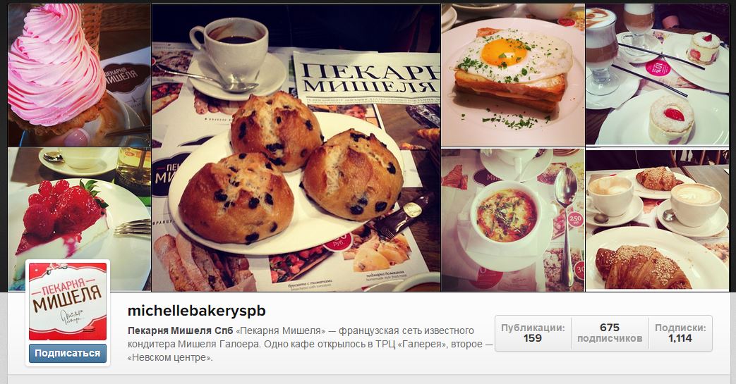 Приклад просування бізнес-акаунту в Instagram