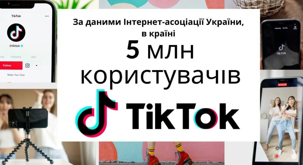 В Україні близько 5 млн користувачів Tik Tok
