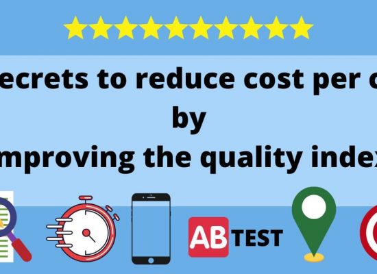 10 secrets to lower your cost per click by improving your Quality Score